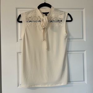 NWT Banana Republic Tie Neck Blouse